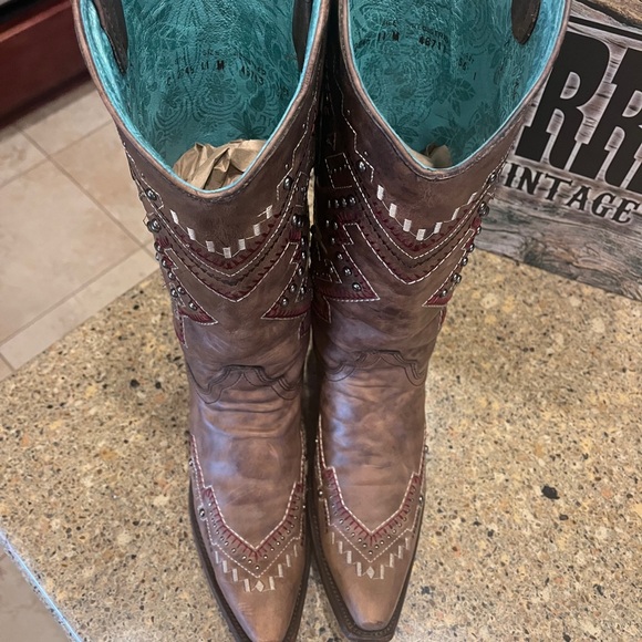 Corral ladies cowboy Boots size 11 - Picture 8 of 10